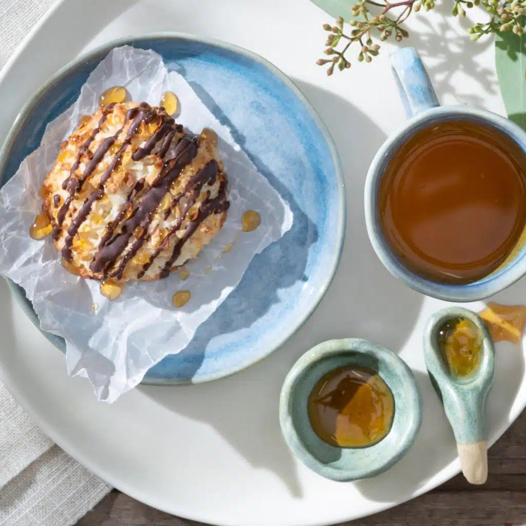 Coconut Macaroons with Basswood Honey