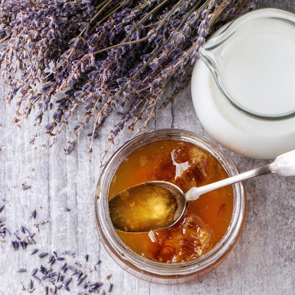 Lavender-Infused Honey