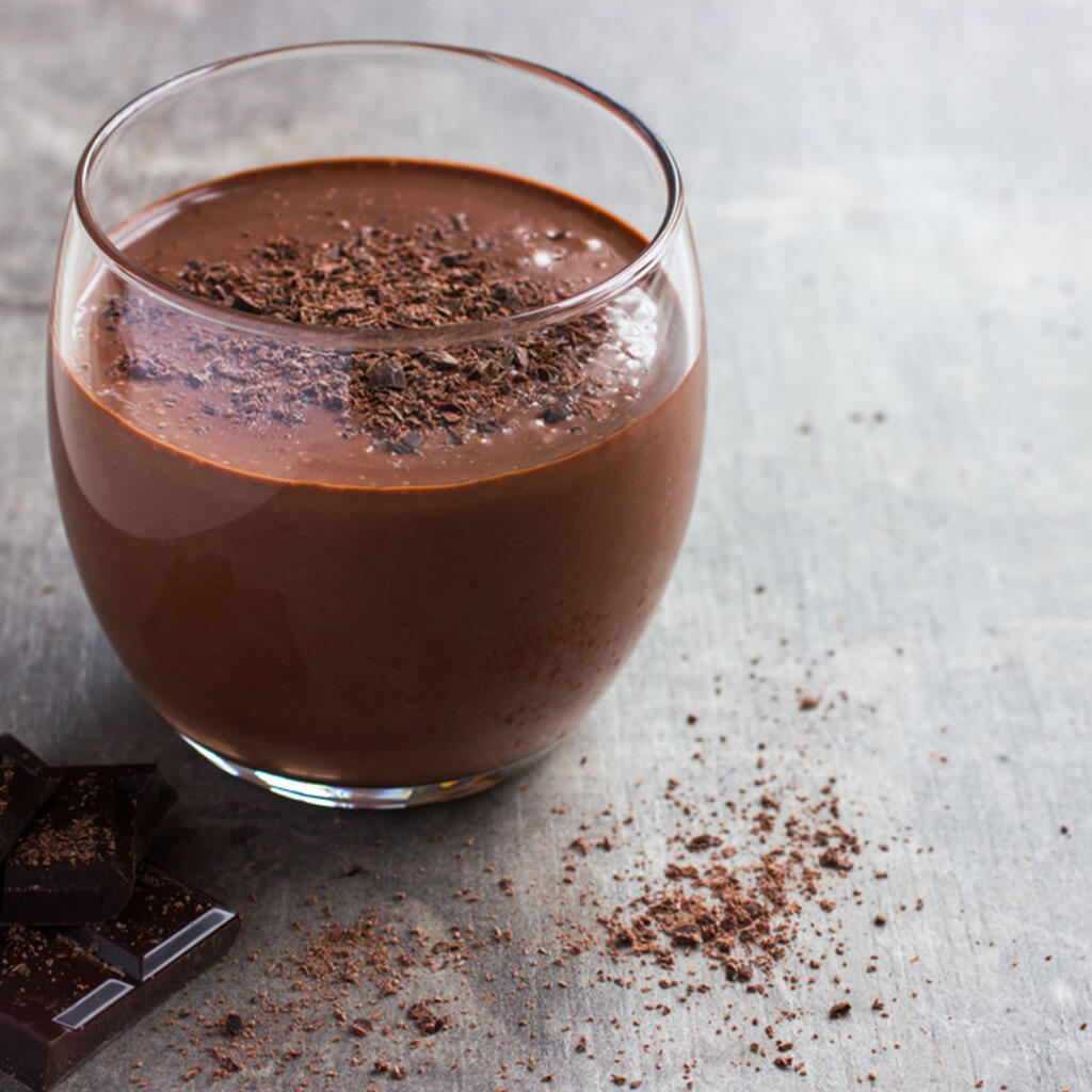Basswood Honey Chocolate Almond Milk Smoothie