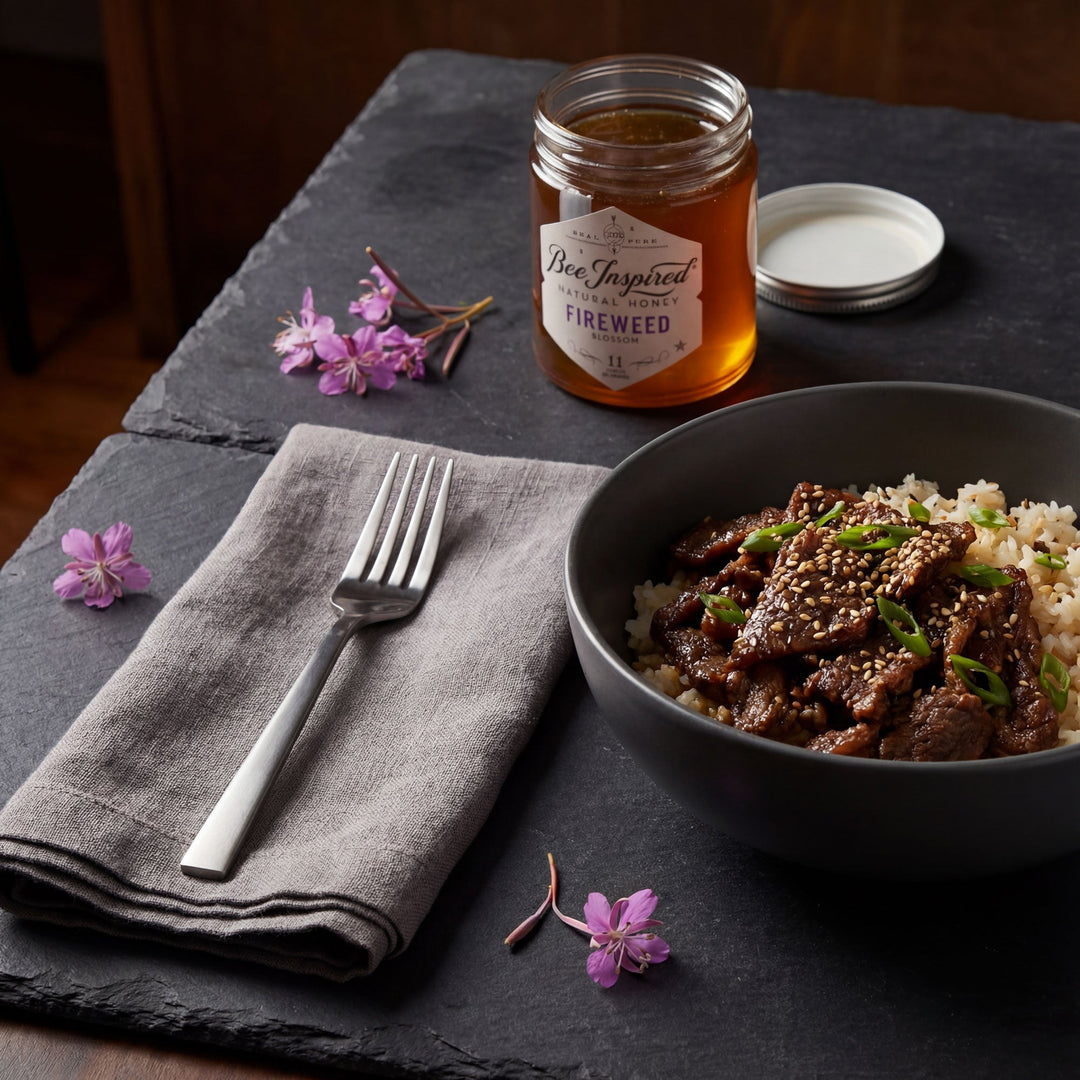Beef Bulgogi with Fireweed Honey