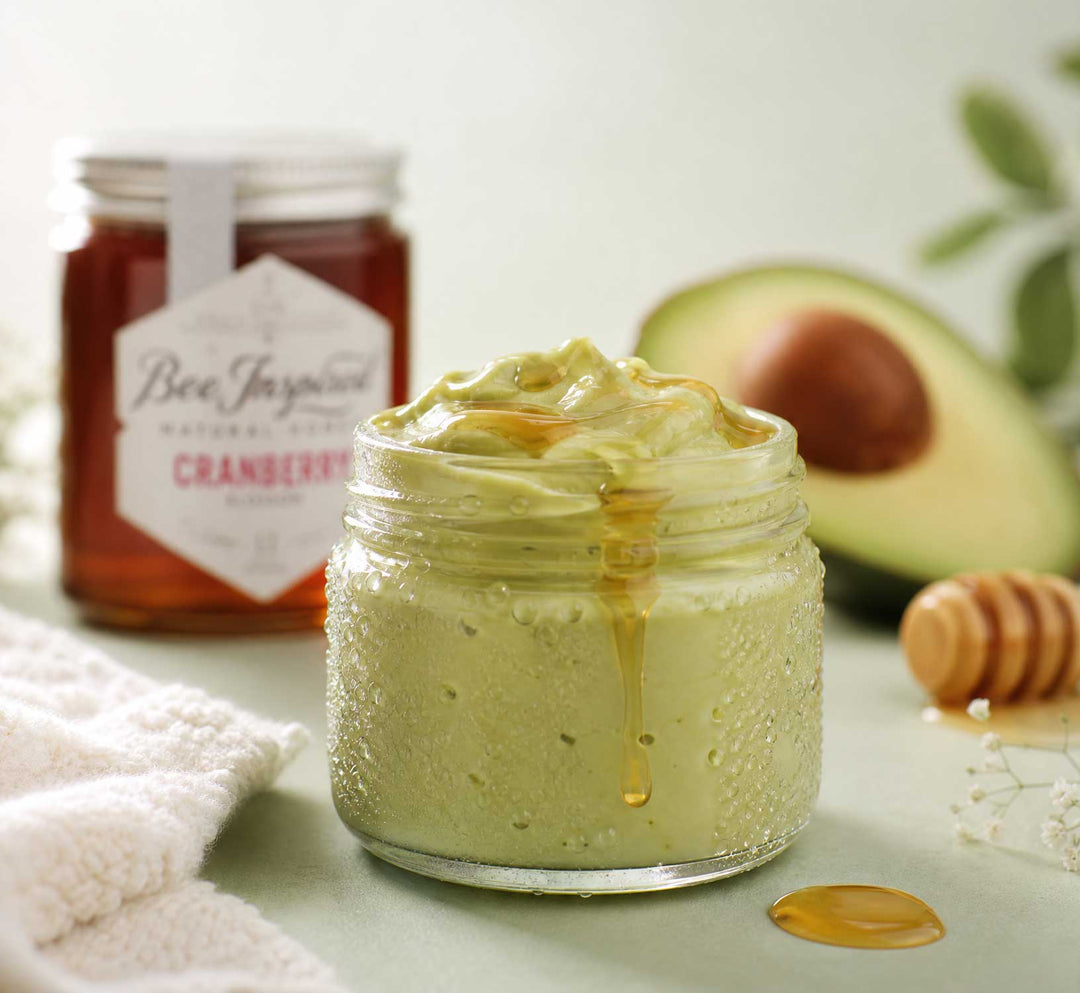 DIY Honey Avocado Face Mask for Glowing Skin