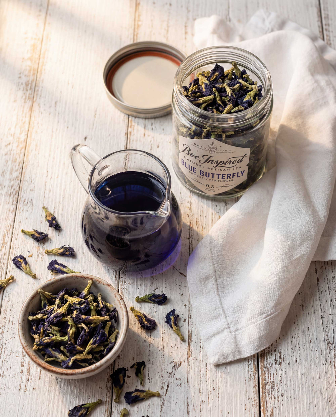 How to Use Butterfly Pea Flower Tea as Natural Food Coloring
