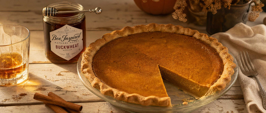 Bourbon Honey Pumpkin Pie