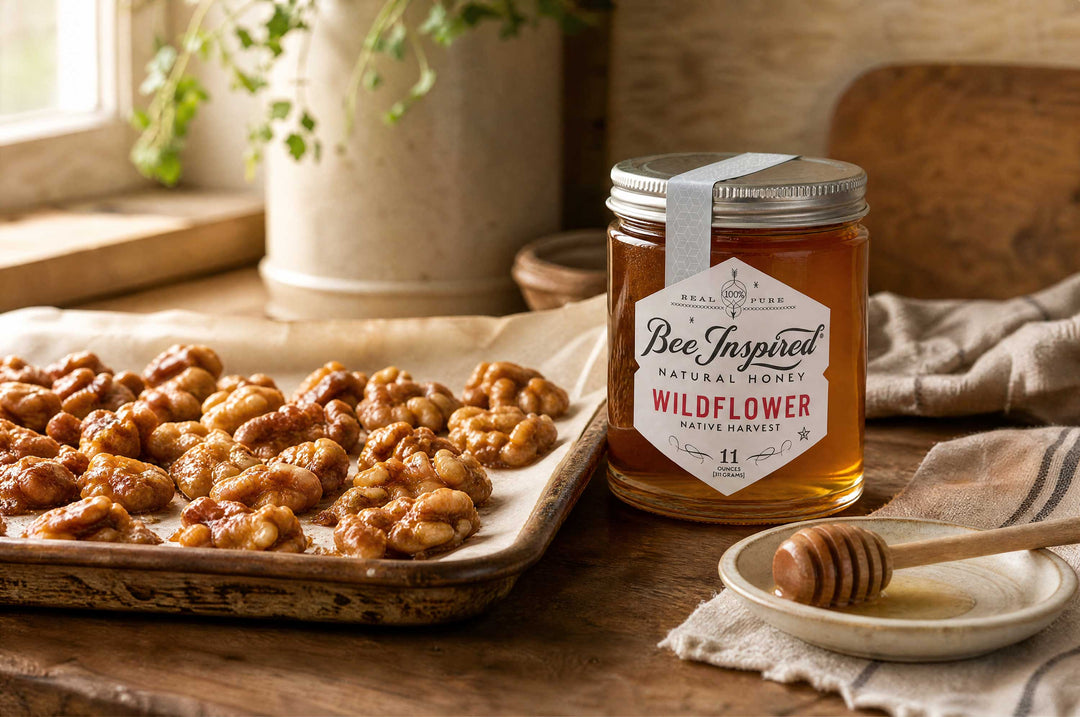 Honey Glazed Walnuts: An Easy 3-Ingredient Stovetop Recipe