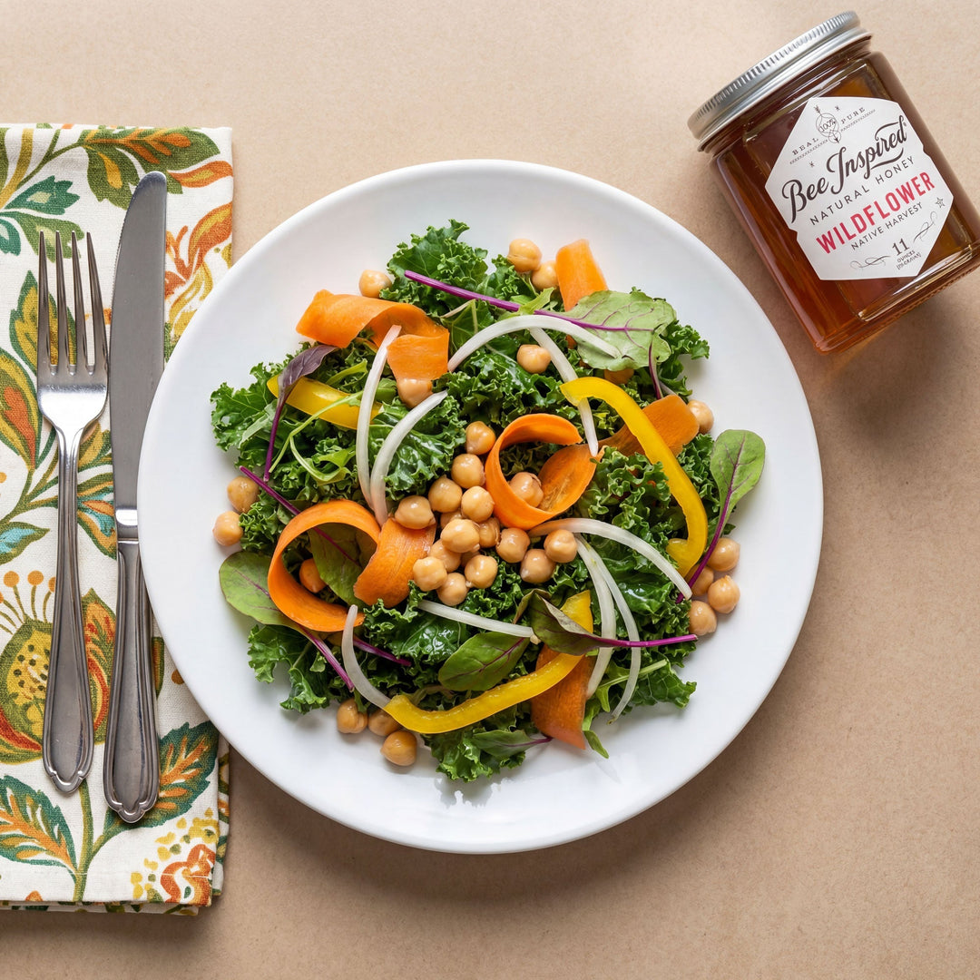 Kale Salad with Chickpeas