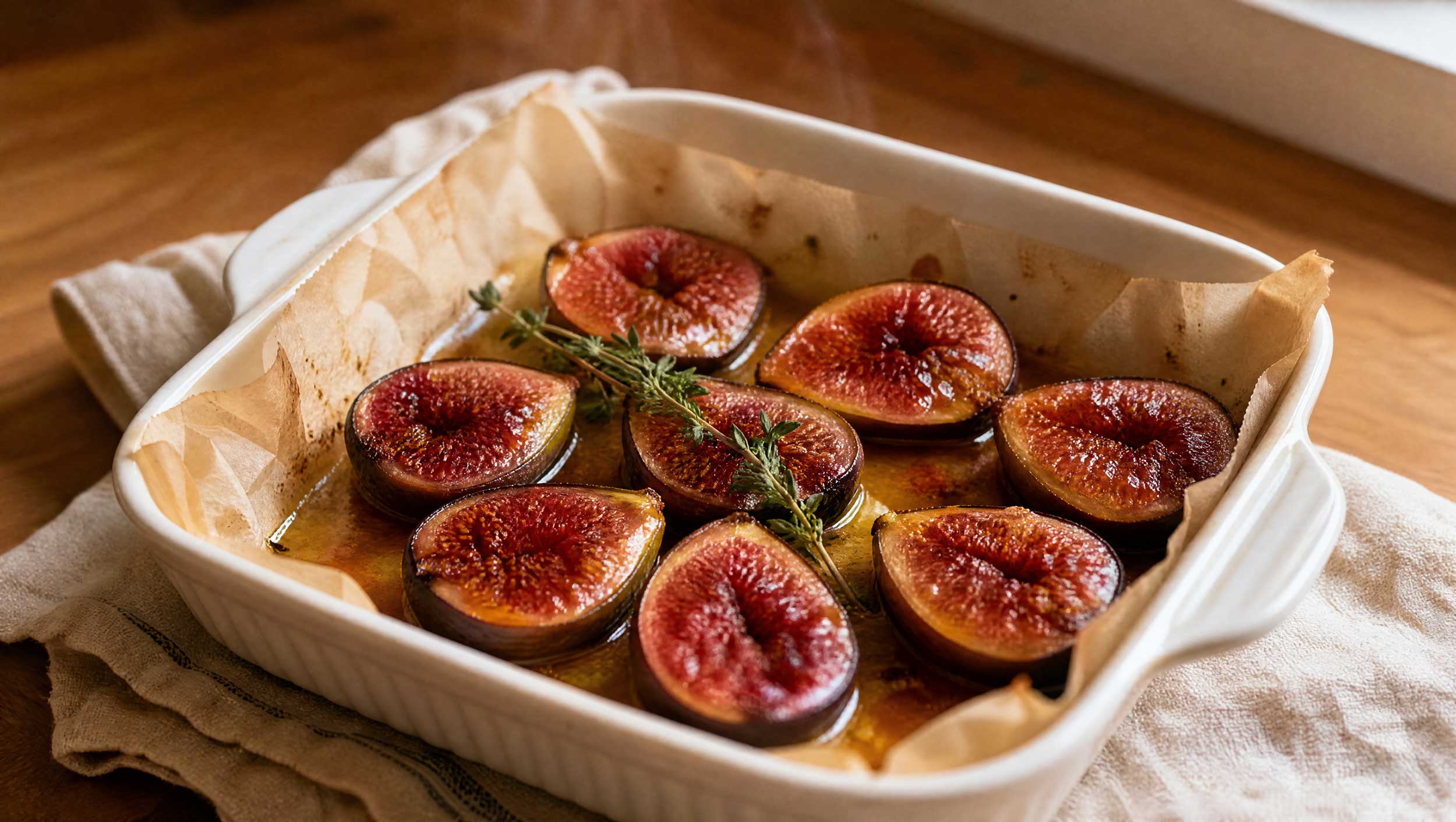 Honey Roasted Figs with Whipped Mascarpone