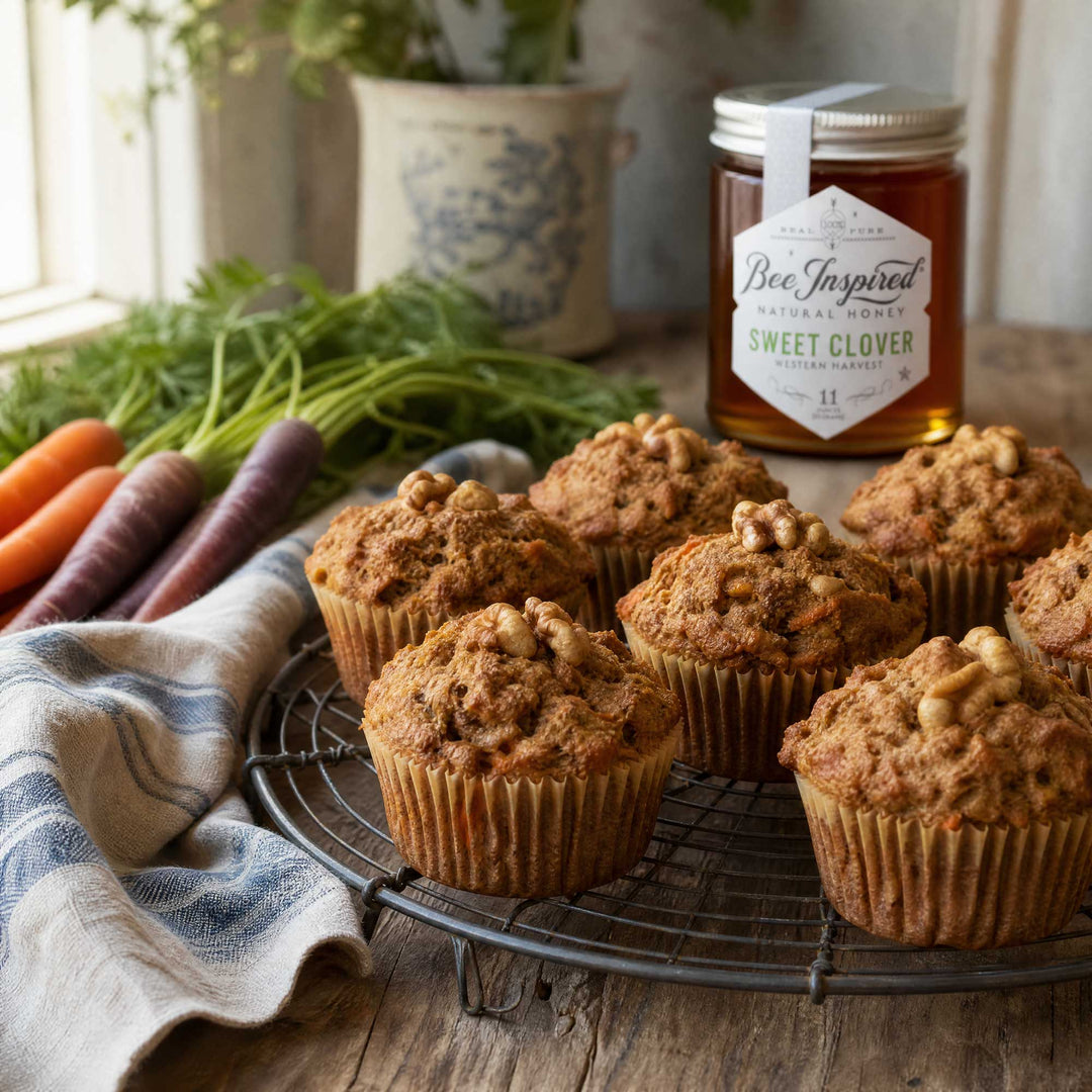 carrot bran muffins