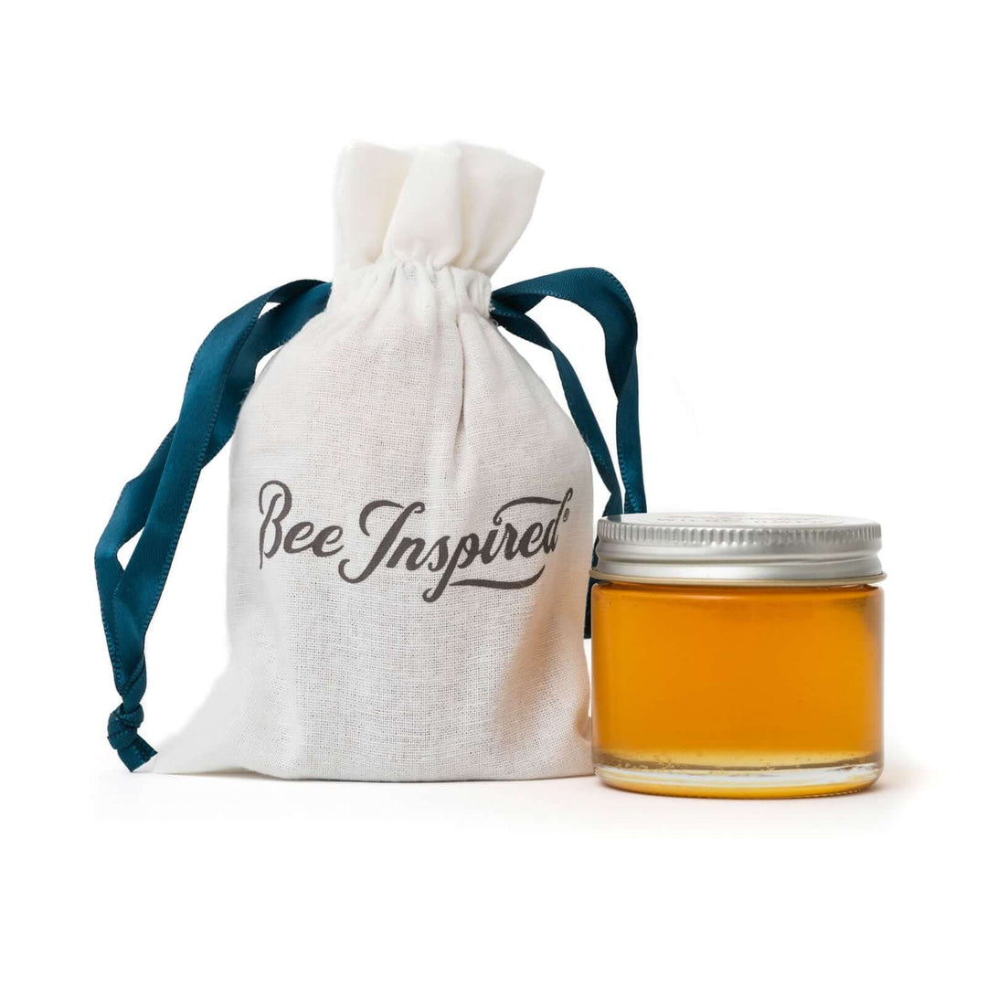 Honey party favor on white 