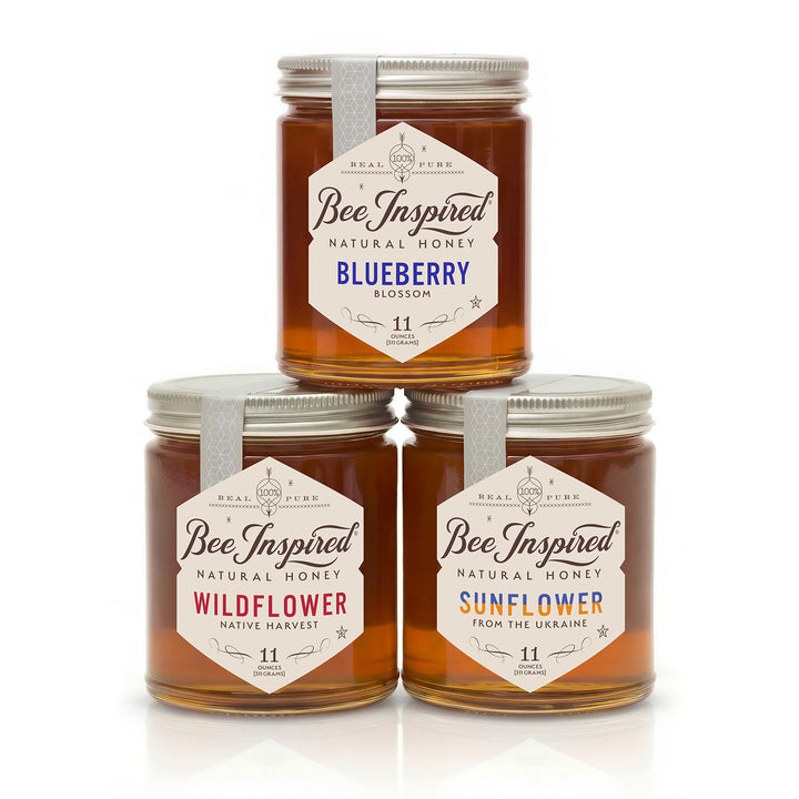 Three jars of &