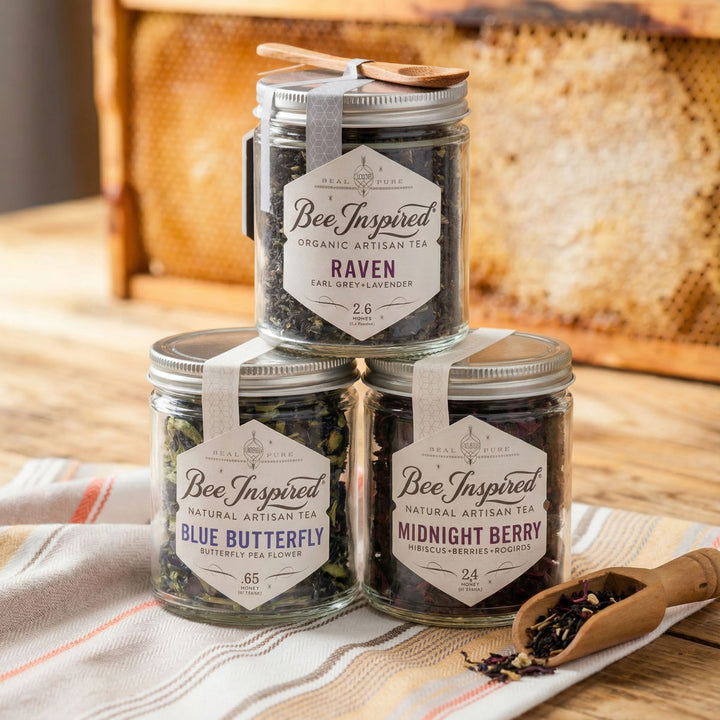 Three jars of &