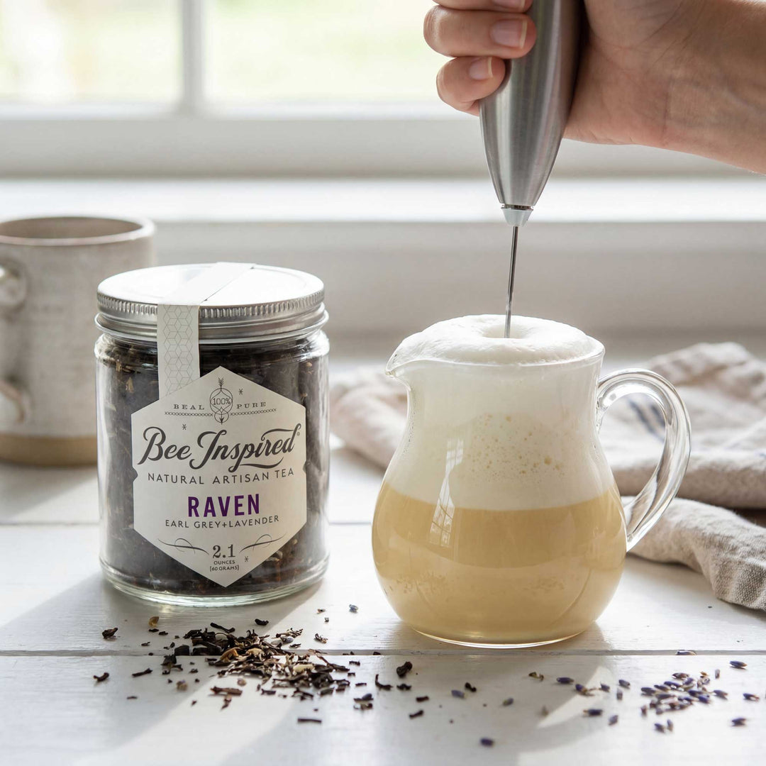 Tea jar labeled &
