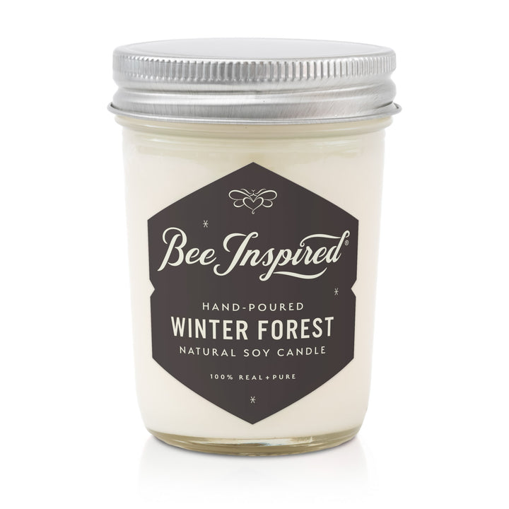 Candle jar labeled &
